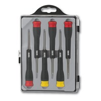 Serie Di 6 Giraviti Di Precisione Per Viti Con Intaglio Ed Impronta A Croce Phillips® 341 Sh6