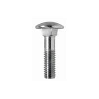 Vite 5731 M10x130mm Inox Testa Tonda Con Quadro Sottotesta