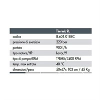 Idropulitrice Ad Acqua Fredda Thermic 9 L