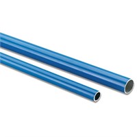 Tubo Alluminio Blu' D. 25Mm X 3,0Mt